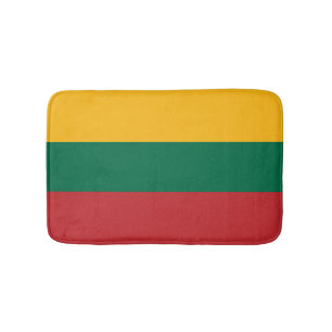 Litauenflagge Badematte