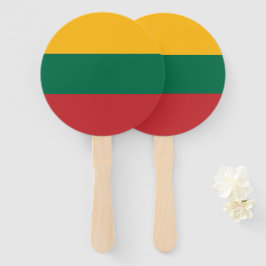 Litauenflagge Fächer
