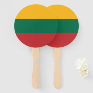 Litauenflagge Fächer