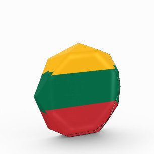 Litauenflagge Fotoblock