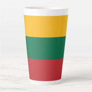 Litauenflagge Milchtasse