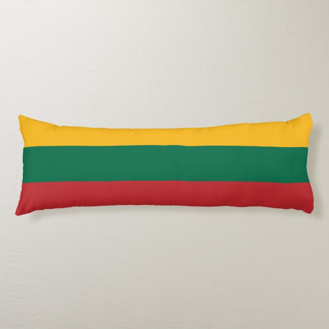 Litauenflagge Seitenschläferkissen (Vorderseite)
