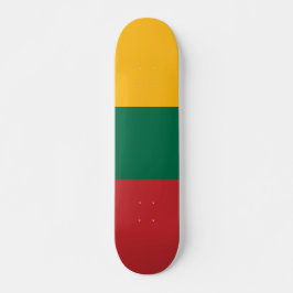 Litauenflagge Skateboard