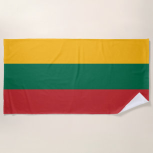 Litauenflagge Strandtuch