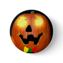 Litauer-Halloween-Kürbis-Knopf