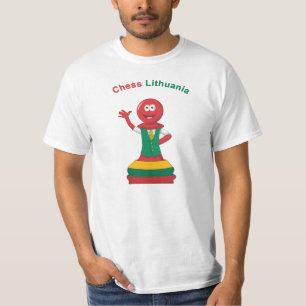 litauische Flag Pawn Copyright Tony Sullivan T-Shi T-Shirt