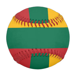 litauische Flagge Baseball