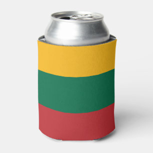 Litauische Flagge Dosenkühler