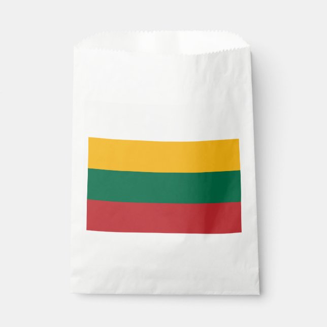 litauische Flagge Geschenktütchen (Vorderseite)