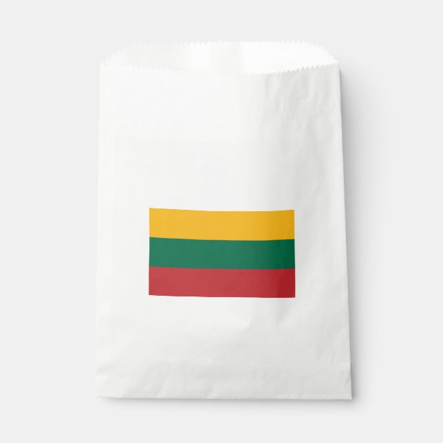 litauische Flagge Geschenktütchen (Vorderseite)