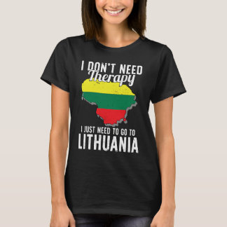 Litauische Flagge I Litauen Flagge I Urlaub I Lit T-Shirt