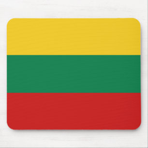 Litauische Flagge Mousepad