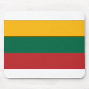 Litauische Flagge Mousepad