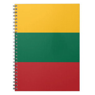 litauische Flagge Notizblock