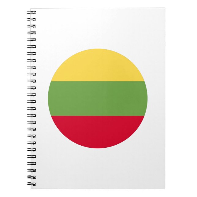 litauische Flagge Notizblock (Vorderseite)