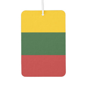 Litauische Flagge, Patriotischer Pride des litauis Autolufterfrischer