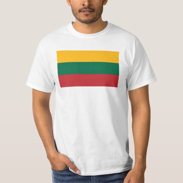 litauische Flagge T-Shirt (Vorderseite)
