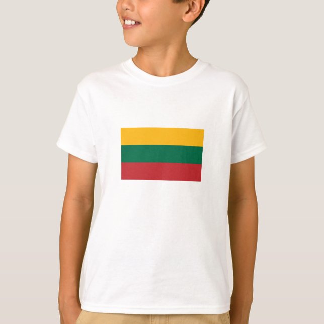 litauische Flagge T-Shirt (Vorderseite)