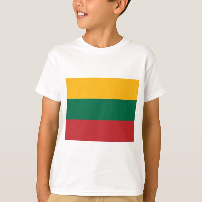 litauische Flagge T-Shirt (Vorderseite)