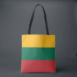 litauische Flagge Tasche<br><div class="desc">Patriotische Flagge Litauens.</div>