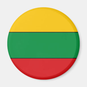 Litauische Flaggen-T - Shirts und Geschenke Magnet