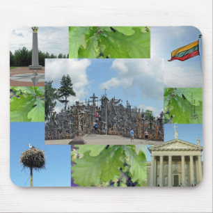 Litauische Highlights Mousepad