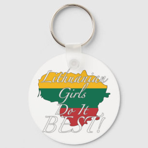 Litauische Mädchen tun es Bestes! Schlüsselanhänger