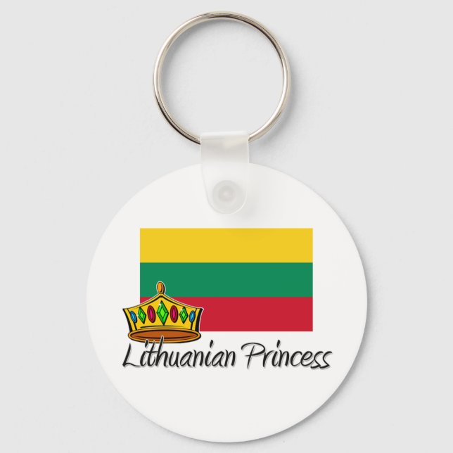 litauische Prinzessin Schlüsselanhänger (Vorderseite)