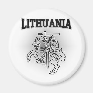 litauische Wappen Magnet