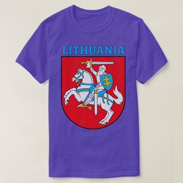 litauische Wappen T-Shirt (Design vorne)