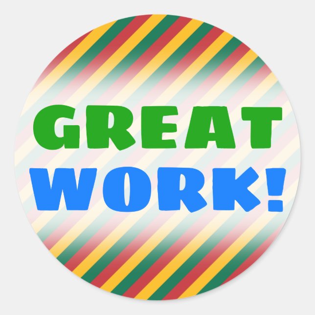 litauisches Muster für Inspirierte Streifen Runder Aufkleber (Vorderseite)