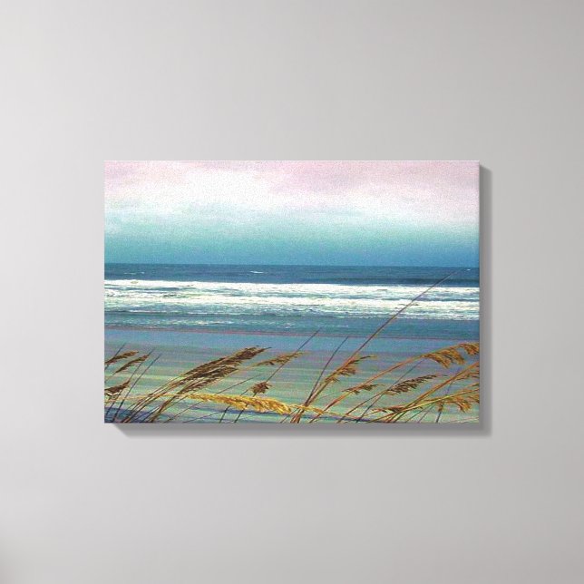 Litchfield Beach, Pawley Island Wrapped Canvas Leinwanddruck (Vorderseite)