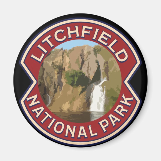 Litchfield-Nationalpark Magnet (Vorne)