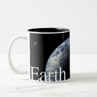 LITD Planeten-Tasse: Erde Zweifarbige Tasse