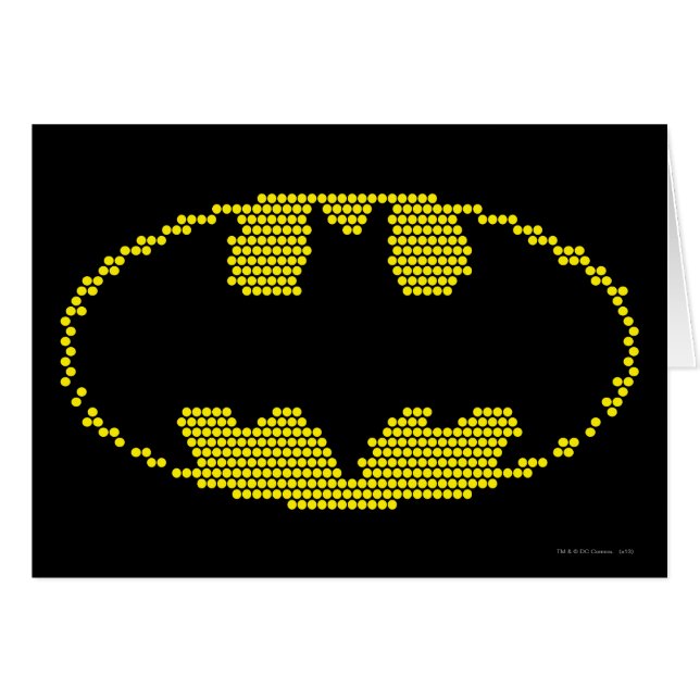 Lite-Brite Bat Emblem (Vorderseite (Horizontal))