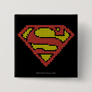 Lite-Brite S-Schild Button