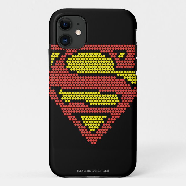 Lite-Brite S-Schild Case-Mate iPhone Hülle (Rückseite)