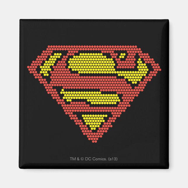 Lite-Brite S-Schild Magnet (Vorne)