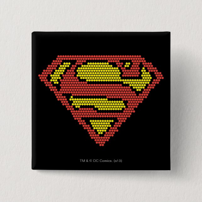 Lite-Brite S-Shield Button (Vorderseite)