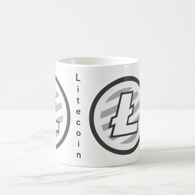 Litecoin Kupa Kaffee Kaffeetasse (Mittel)
