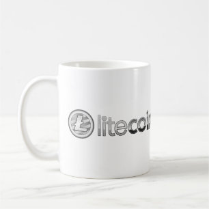 Litecoin Logo-Symbol Cryptocurrency Kaffee-Tasse Kaffeetasse