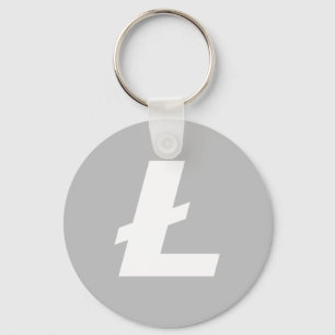 Litecoin LTC grundlegender Schlüsselanhänger