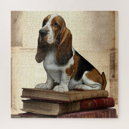Literarische Basset Hound