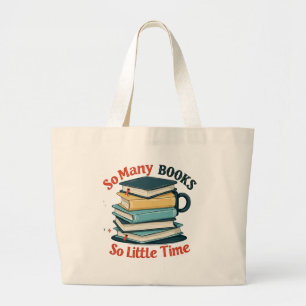 Literarische Lover-Tasche Jumbo Stoffbeutel
