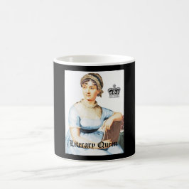 Literarische Queen Coffee Cup Vintag Jane Austen T Kaffeetasse
