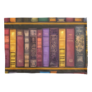Literarische Schätze - Klassische Alte Bücher Kissenbezug