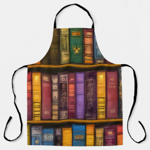 Literarische Schätze - Klassische Alte Bücher Schürze