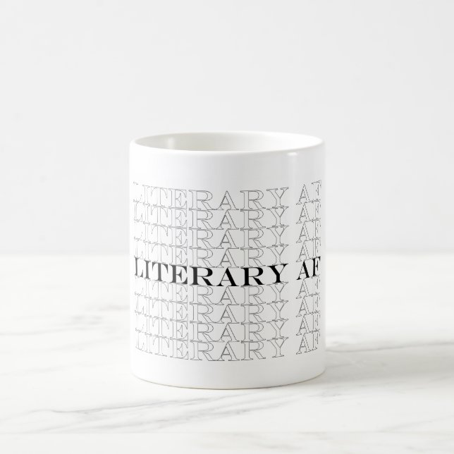 Literarischer AF-Becher Kaffeetasse (Mittel)