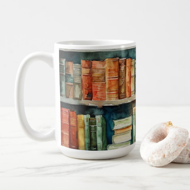 Literary Art  Kaffeetasse (Mit Donut)