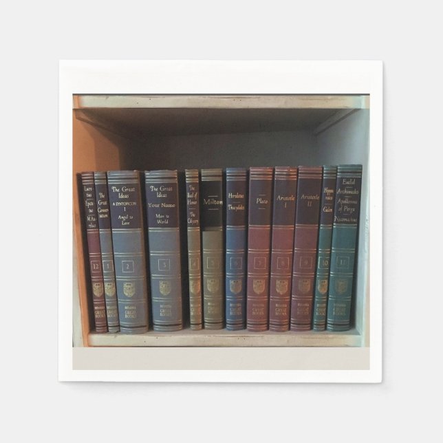 Literary Book Group Serviette (Vorderseite)